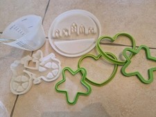 Gips Formen DIY Häuser und Fahrrad