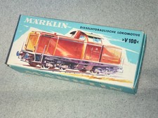 (223) Märklin H0 Leerkarton m. Styropor-Einsatz f. Diesellok V 100, Art.Nr. 3072