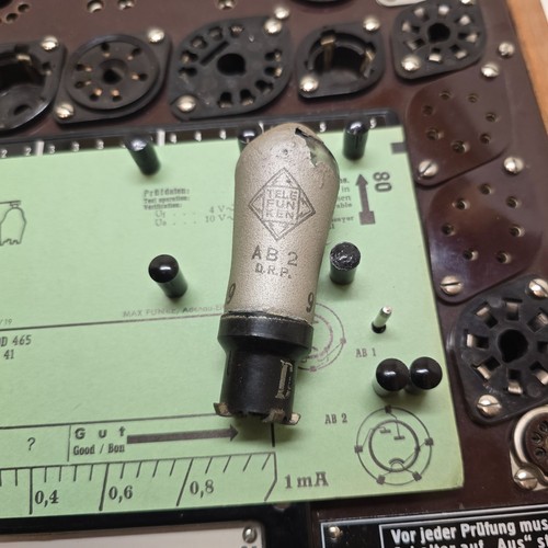 Röhre telefunken 2 - telefunken, ab