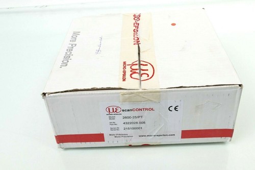 Micro epsilon scancontrol - micro-epsilon,
