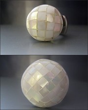 edler Knopfaufsatz - Perlmutt