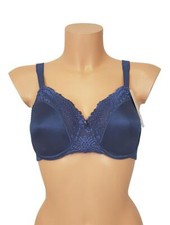 Triumph Ladyform Soft W Minimizer-BH mit Bügel Blau Indigo 00TD/TD Dessous NEU 