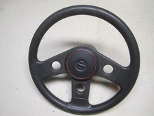 Opel Corsa A GSI Lenkrad 38 cm 3-Speichen schwarz / rot