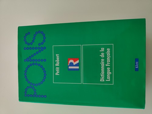 Petit robert dictionnaire - petit,