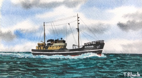 Original aquarell - original,