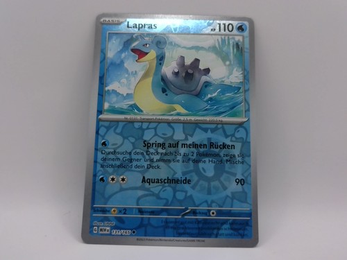 Pokemon karte lapras 131 165 - karte, 131/165