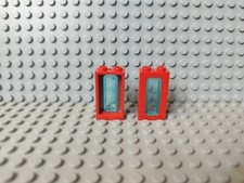 2x LEGO Fenster 1x2x3 Lok Zug