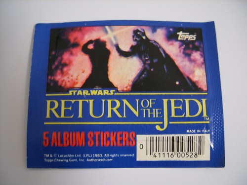 Topps return the - the, jedi