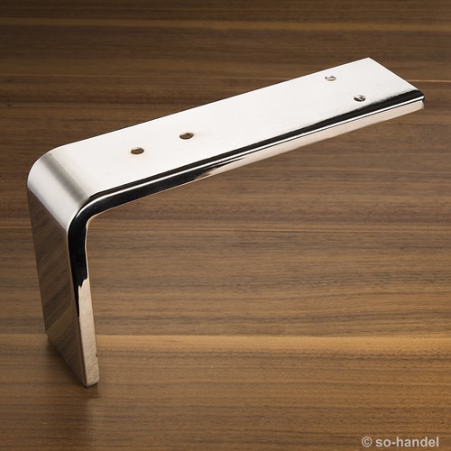 Möbelfuß chrom 130x235x60 - 130x235x60, mm