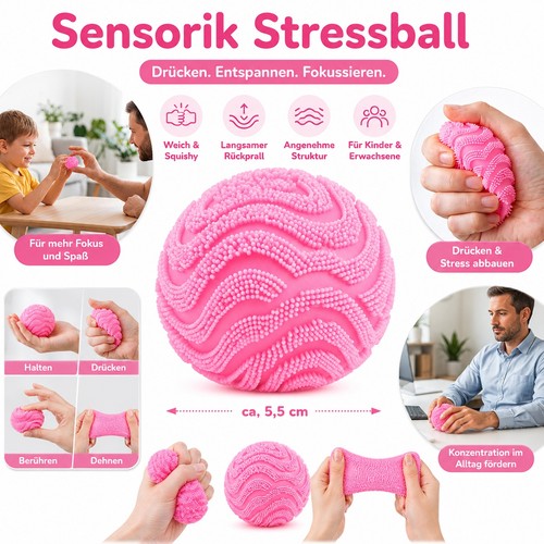 Fuzz ball stressball squishy - fuzz,
