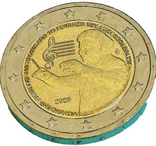 Griechenland 2 Euro 2025 ST "100. Geburtstag Mikis Theodorakis" unz. prgf.