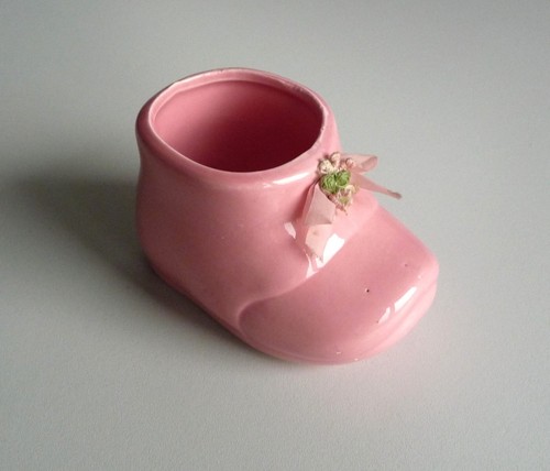 Dekoration schuh rosa - schuh,
