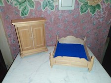 Nostalgie-Bett+Schrank-Dora