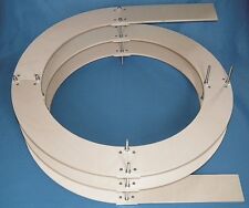 Eingleis Gleiswendel Spur TT 353 mm Modellbahn 2,5 Ebenen mit der An und Abfahrt