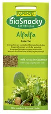 (127,25 EUR/kg) Rapunzel Alfalfa Luzerne bioSnacky 40g, BIO Keimsaat