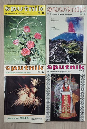 Sputnik zeitschriften 1977 - 1977, –
