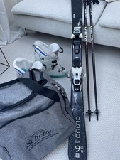 Atomic Cloud Nine Ski-Set – Komplettausstattung (Ski + Schuhe + Stöcke + Tasche)