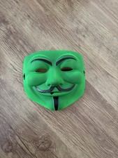 Grüne Anonymous Maske