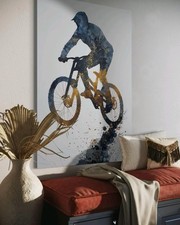 ✅️ LEINWAND BILD BMX