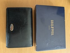 goldpfeil geldbörse, schwarz, neu in OVP