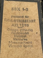 SIPA Dynastarter, Kohlen