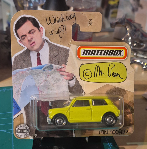 Matchbox mini cooper gelb - mini,
