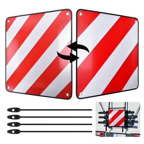 Pvc warntafel für - pvc, hinten