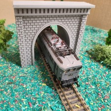 Tunnel-Portal mit Innenwand  Nr.16 ,  1 gleisig, H0, TT, N,Z verschiedene Farben