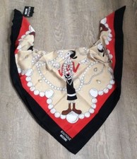 Moschino Schal Olivenperlen