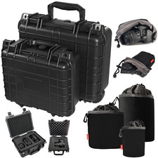Fotokoffer Kamerakoffer Transportkoffer Schaumstoff Neopren Kamerabeutel Tasche
