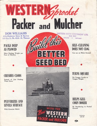 Western sprocket packer - western, and