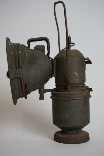 Vintage karbidlampe antik - karbidlampe,