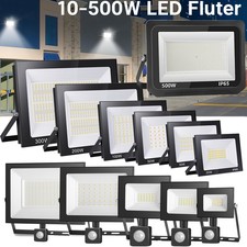 LED Strahler Außen Fluter 10W-500W Flutlicht IP65 Scheinwerfer 230V Baustrahler