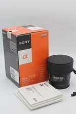 Sony 16mm F2.8 Fisheye Lens