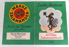 Lurchis Abenteuer Salamander Werbeheft 7 Teil von 1953