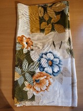 1 Vorhang, 2 Schals, bunt, 120 cm x 110 cm, Retro