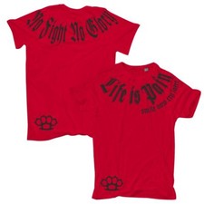 Übergrößen Größe 3XL - 8XL Herren TShirt Life Is Pain BLACK hardcore streetwear