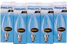 10 x Philips Glühbirne 60W