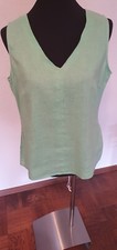 100 % Leinen Tunika , Bluse  Shirt ,TOP  WIE NEU   Gr. 40  Marco Pecci