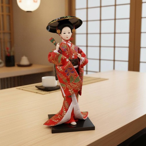 Japanische geisha puppe - geisha,