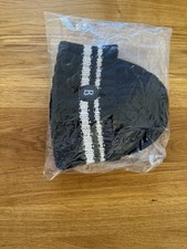 Bogner Bento Mütze Neu Und Ungetragen Schwarz-Weiß 100% Kaschmir