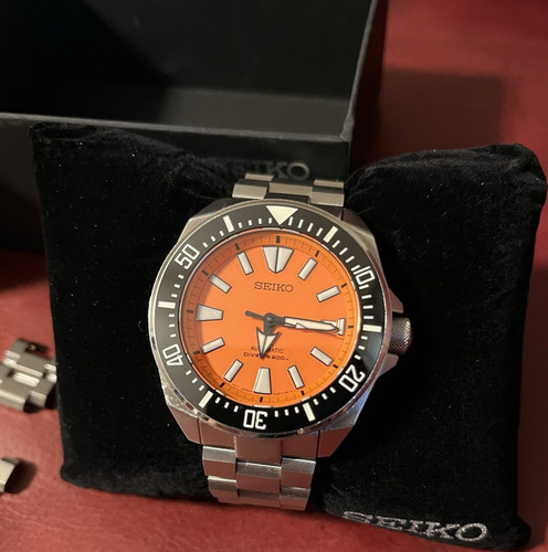Seiko prospex srpc07 - seiko, orange