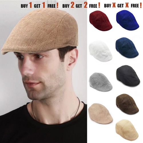 Flachs solid herren hut - flachs,