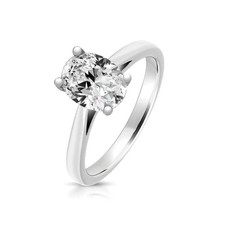 Sterling silber 9x7mm oval - sterling,