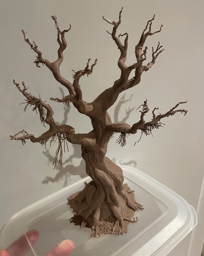Dagobah gnarly tree - gnarly, diorama