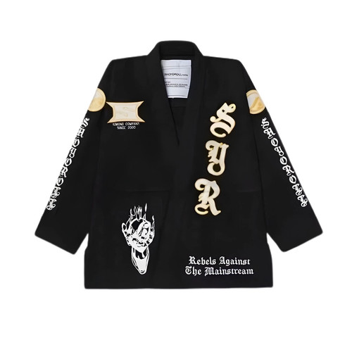 Shoyoroll black kimono - shoyoroll,
