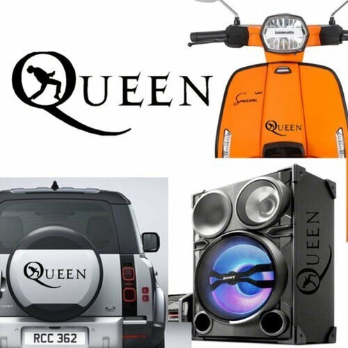 Queen sticker vinyl - queen,
