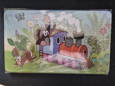 Brettchen Maulwurf mit Lok Gilde Melamin Deko Geschenk