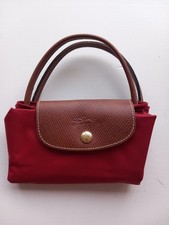 Longchamp Tasche Rot, Gr. S Original le pliage, Modele Depose
