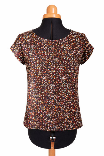 Only bluse millefleur muster - only, millefleur-muster